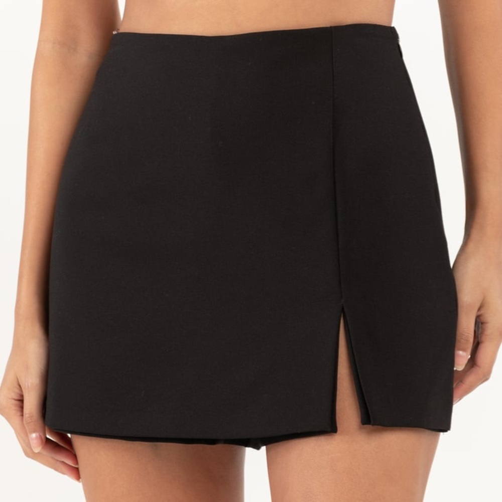 Black Mini Skort
